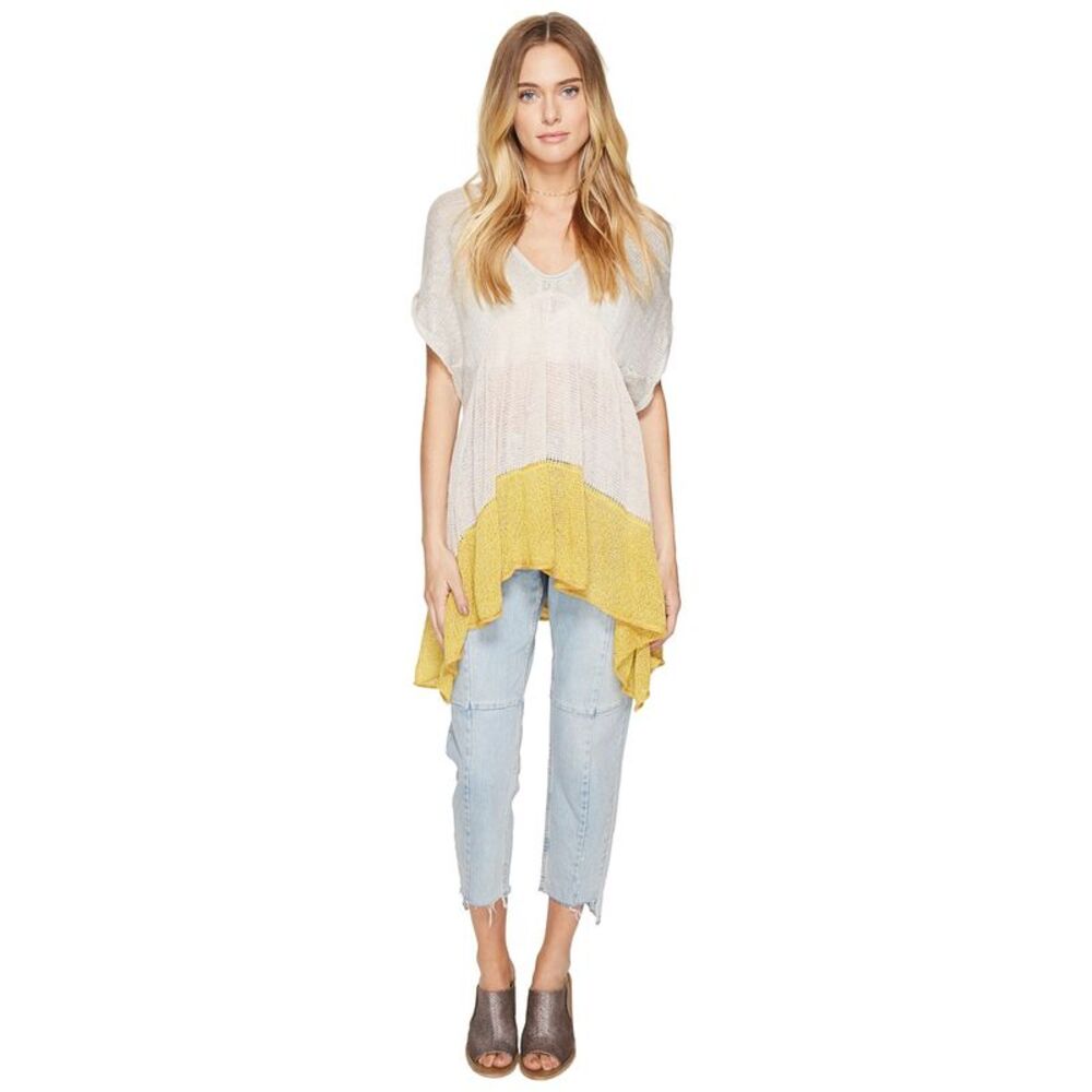 Free People Women's Storm Clouds Tunic Neutral Combo X-Small